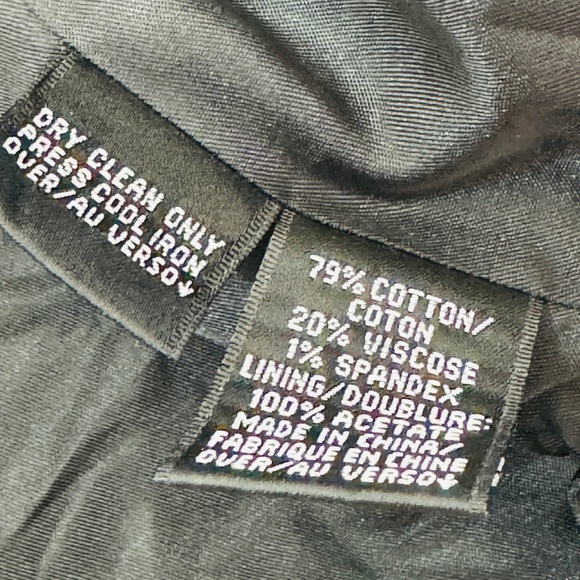 Neiman Marcus Black Woven Pattern Cropped Jacket Size 8 Medium - Picture 5 of 9